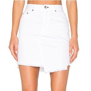 Rag and Bone White Denim Skirt (SIZE 25)